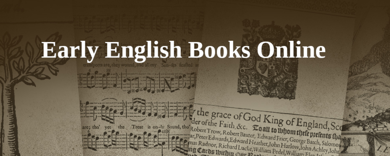 EEBO : Early English Books Online 1