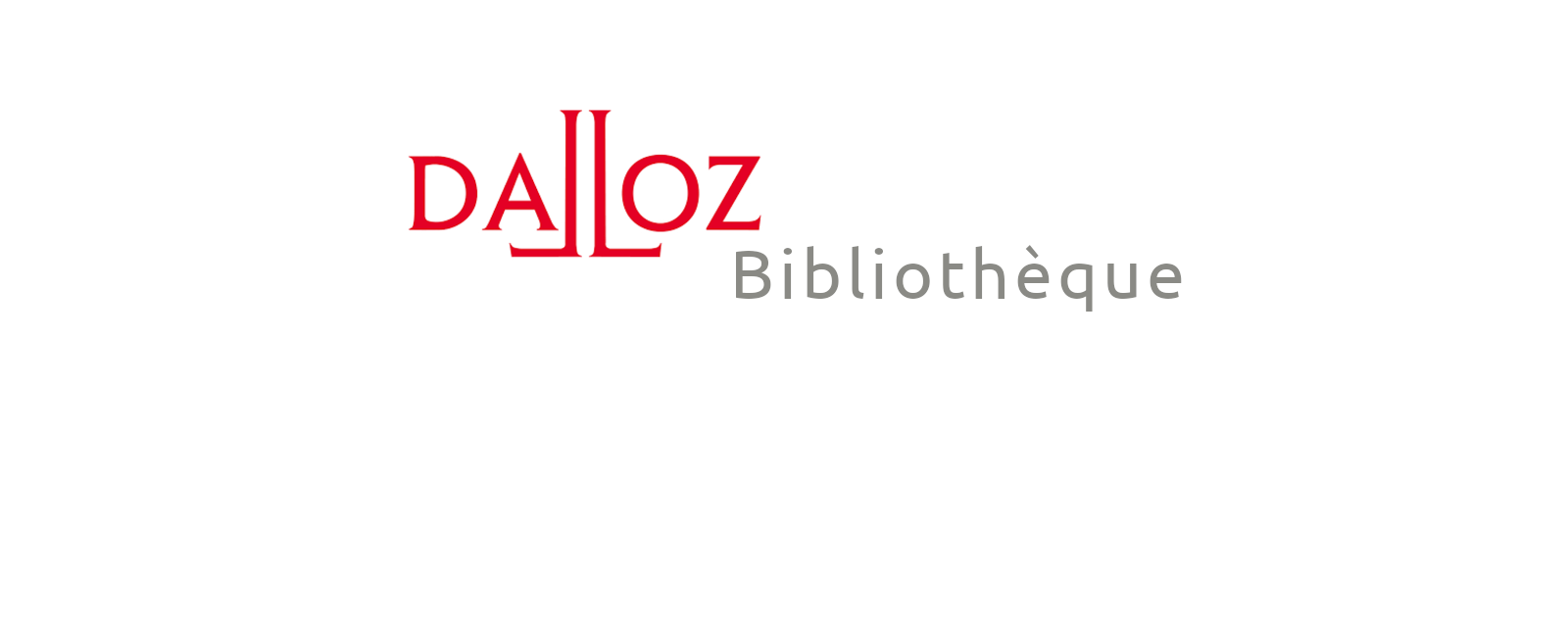 Dalloz Bibliothèque 4