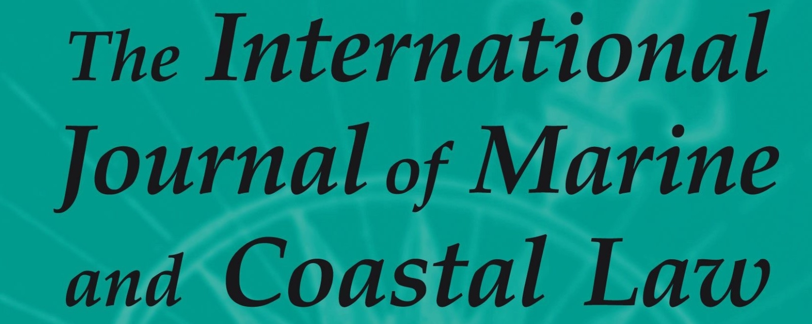 International Journal of Marine and Coastal Law