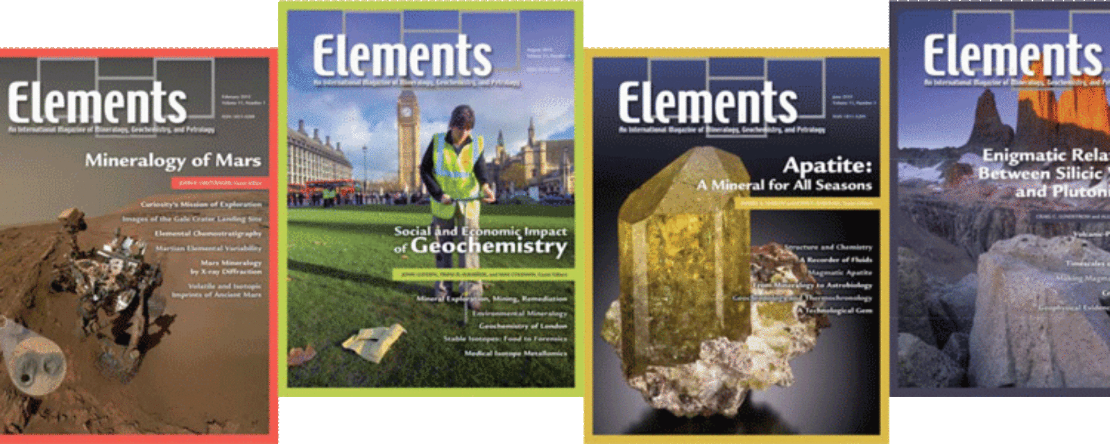 Elements : an International Magazine of Mineralogy Geochemistry and Petrology