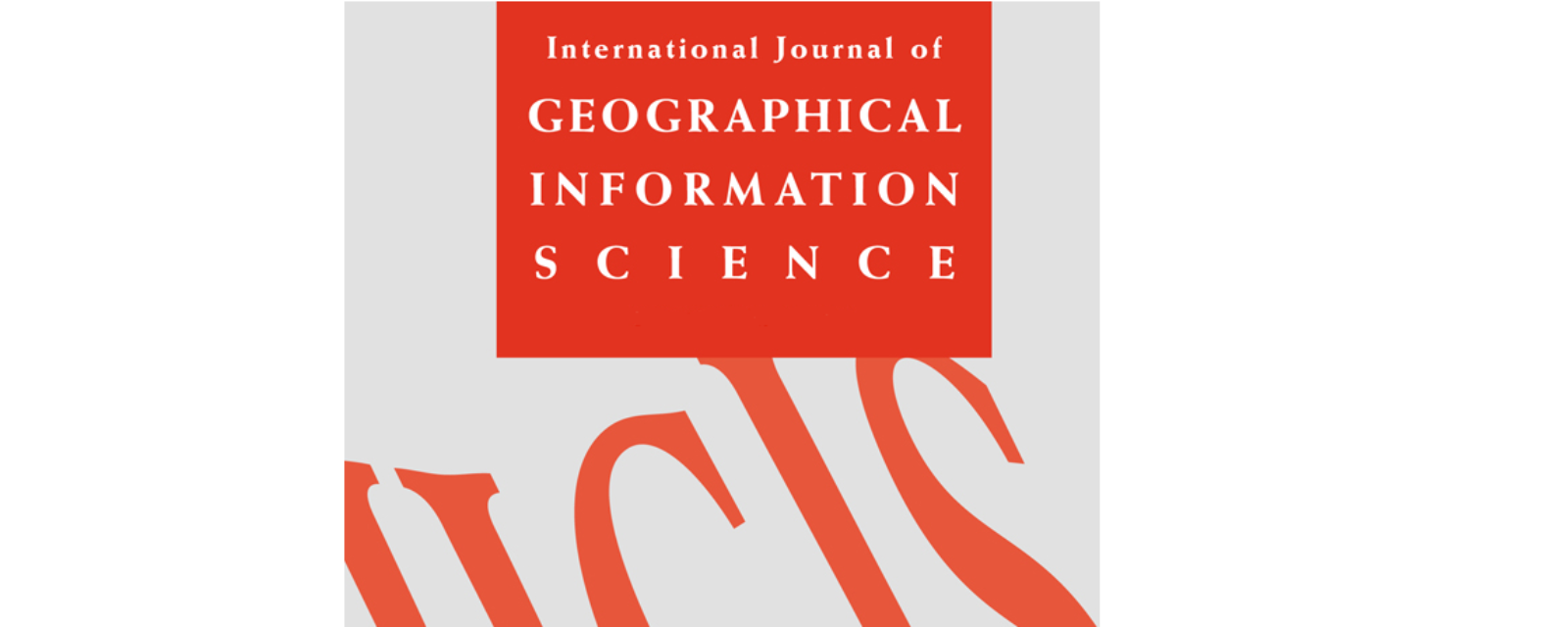 International Journal of Geographical Information Science 1